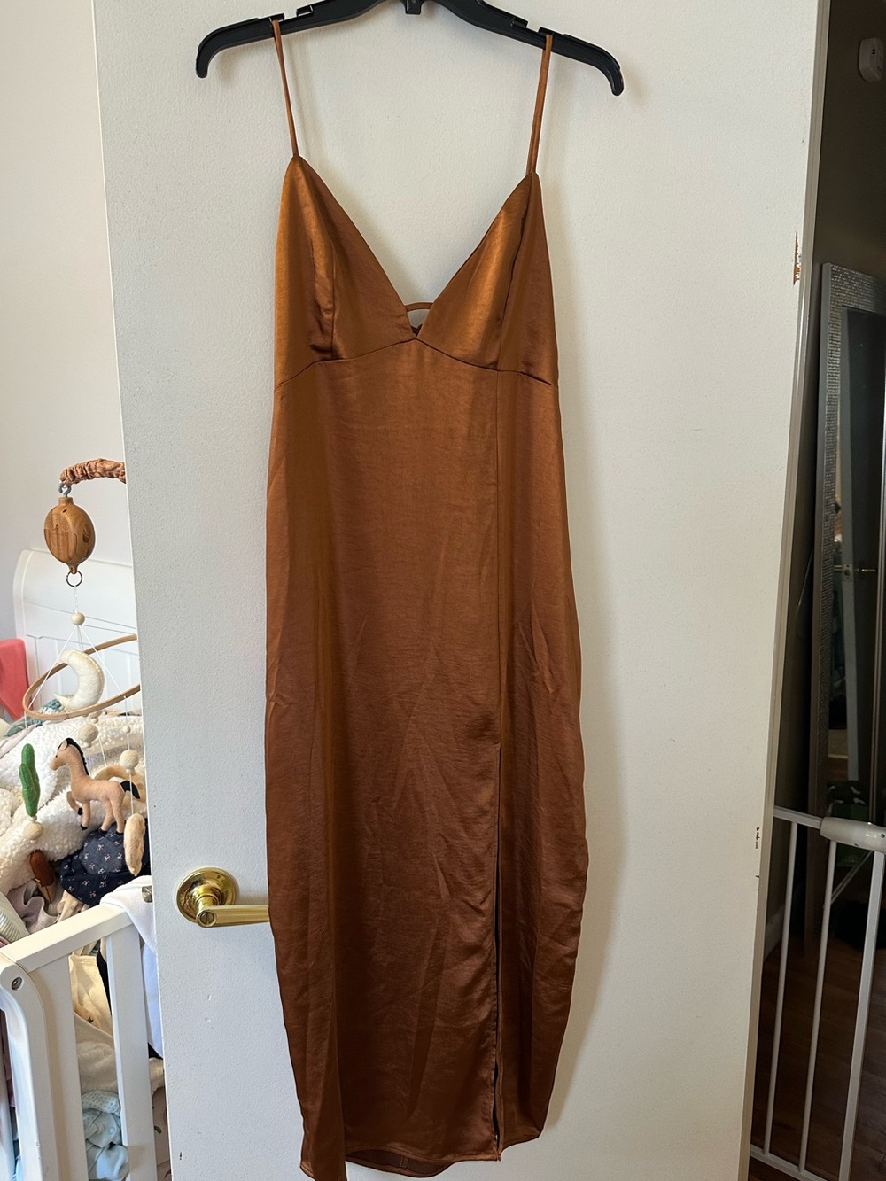 wild fable rust Slip Dress